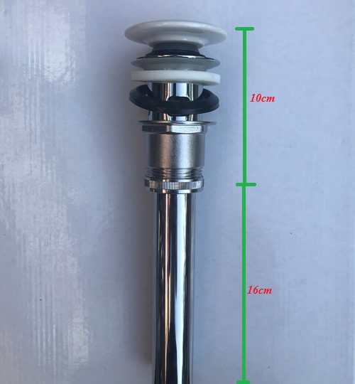 Xi phông chậu Inax nút chặn sứ 0014068-WC