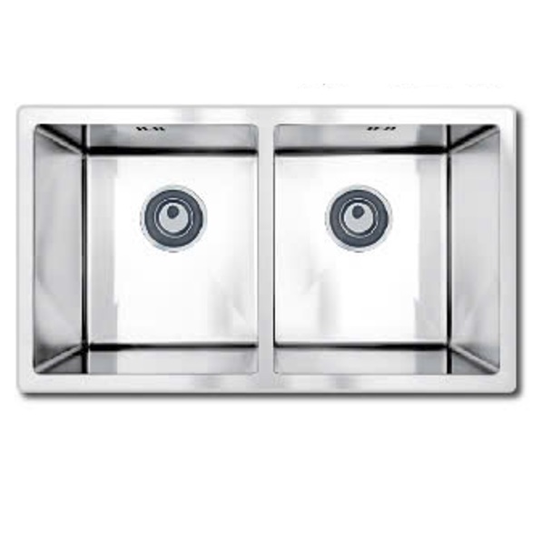 Xi phông chậu rửa bát Sobisung Hàn Quốc 2 hố lệch - Image 3