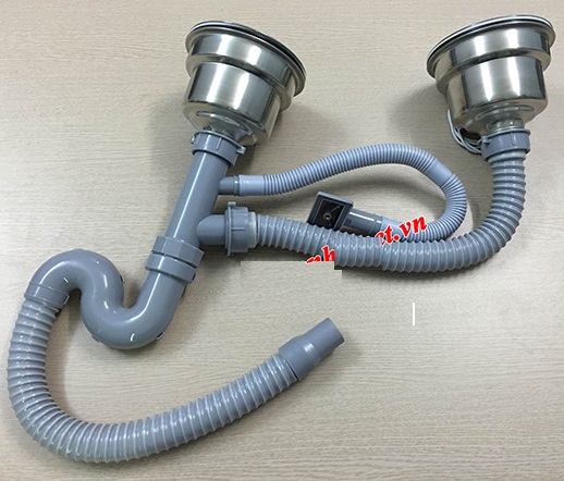 Xi phông thoát nước chậu rửa bát Sơn Hà 001 (Phi 110)