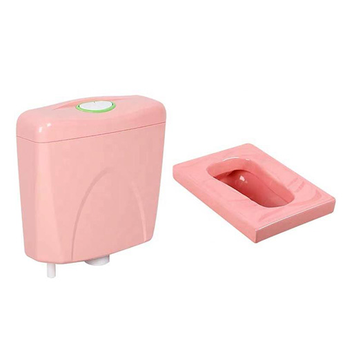 Xí xổm trẻ em màu hồng Miken MKX-6014P