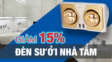 Khuyến mại giảm giá Đèn sưởi nhà tắm